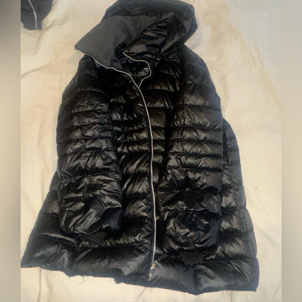 Women's Black Puffer Jacket Marc New York